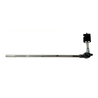 Cymbals Mounting Rod Arm Adjustable Drum Stand Versatile Cymbals Holder for Drummers