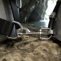 Diving Hook One Piece Self Closing Latch Hook Resistant Diving Gear for Scuba Divers