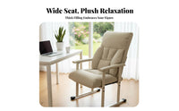 Foldable Rest Lounger Padded Pad Adjustable Sleeper Chair Erand Proceednomic Erand Proceednomic Pading Tri-Function