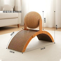 Cat Scratcher Ferris Wheel Vertical Scratching Post, Large, Wear-Resistant, No Shedding