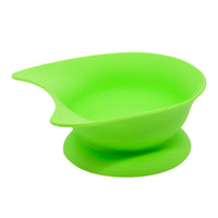 Pet Bowl with Suction Cup Easy-Clean Silicone Pet Bowl One-Piece for Cats, Floor, Travel