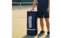 Foil Lined Tennis Ball Container Bag Zippered Upright Tennis Ball Bag Lightweight Carry Case Sturdy Bottom