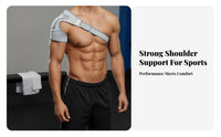 Shoulder Brace Hot/Cold Treatment Compatible Adjustable Shoulder Support