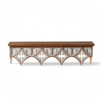 Wall Shelf with Carved Distressed Decorative Wall Shelf Classic for Entryway