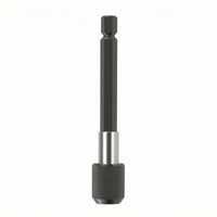 6.35 Mm 1/4 Inch Hex Shank Adapter Metal Hex Shank Adapter Knurled Grip Driver Connector Compact