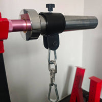 Central Training Row Bar Row Handle Non-Slip Grip V Handle Attachment Heavy-Duty V Bar Attachment Easy to Attach for Gym, Home Workout