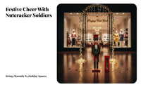 Life-Size Nutcracker Floor-Standing Nutcracker Doll Statement Piece for Families