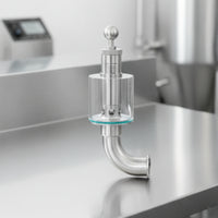 Stainless Steel Spunding Valve Corrosion-Resistant Fermenter Valve with Tri-Clamp for Homebrewers, Pressure Fermentation