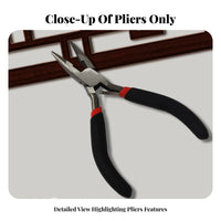 Headwear Making Tool Kit Ancient Design Multi-Function Pliers Kit Sturdy Jewelry Pliers Set for Crafters, Beginners, Crafting, Home Workshop