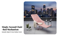 Sturdy Duty Highrear Moon Chair Integrated beverage Holder Adjustable Highrear Camp Recliner Padded Headrest Folding Lounger Oversized Wide Seat for Beachgoers, Outdoor aficionados, Camping, Fishing, Picnics, rearyard
