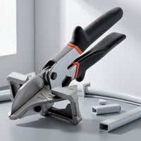 Adjustable Trim Cutter with Angle Guide Accurate Miter Shears Comfortable Grip Multi Angle Cutter Precision for Diyers, Carpenters, Electricians, Home Improvement, Woodworking, Workshop