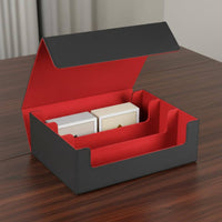Trading Card Holder Construction Card Holder Soft Interior Lining Card Storage Case for TCG Collectors, Tournaments, Game Nights
