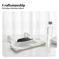 5 Pieces Cotton Lining Quilted Bra Sweat Pads Washable Underarm Sweat Pads Reusable Bra Liner Breathable