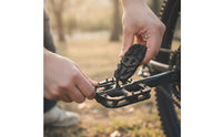 Mountain Bike Cleat Cover Walkable Mountain Bike Cleat Covers Sleek Flat Pedal Converter Cover for Commuters