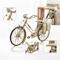 Vintage Cycle Model Lightweight Cycle Model Authentic-Looking Bike Sculpture for Collectors