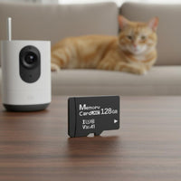 Rotating Pet Camera Personalized Voice Sound Two Pet Communication Device Camera Video Playback