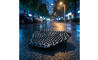 Silicone Seat Pad 3D Massage Motorcycle Seat Pad Motorcycle Saddle Cushion Shock-Absorbing Breathable for Motorcyclists