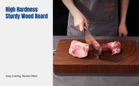 Durable Rosewood Chopping Board, Rectangular Cutting Board, Non-Splicing, For Home Kitchen