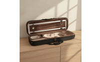 Violin Case Portable Violin Case with Hygrometer Travel Carrying Cases for Lessons, Commuting