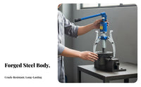 Heavy-Duty 3-Jaw Bearing Puller Multi-Functional Hydraulic Gear Puller Vertical and Horizontal Use Wheel Hub Removal Tool Kit Long-Lasting Forged Steel for Auto Technicians, Maintenance Professionals, DIY Enthusiasts, Workshop, Garage, Factory