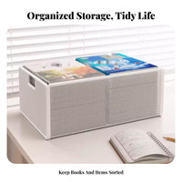 Wheeled literature container with casters Multi-Tier Utility trolley Large Capacity for Students