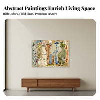 Modernist Wall Decor Art Artistic Modernist Design Wall Decor Minimalist Retro Art Print for Interior Designers, Adults, Bedroom, Hallway