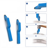 10 Pieces Metal Punch Stamp Steel Number Stamp Set Sturdy Stamping Tool for Jewelry Marking