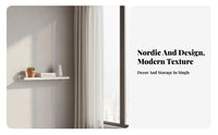 Single-Tier surfacemounted Rack Nordic design surfacemounted Picture Shelf Minimalist Design adaptable Use for Decor hobbyists