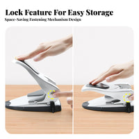 Two-Hole Puncher Metal Construction Two-Hole Paper Punch 50 Sheet Paper Puncher for Teacher, School, Classroom