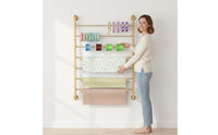 Ribbon Storage Rack Multi Layer Ribbon Organizer Easy to Access Display Stand for Flower Shop