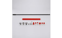 Car dents Repair Tool with Interchangeable Attachments Compact Ding Repair Kit Portable Tool for Mechanics, Auto Body Shop