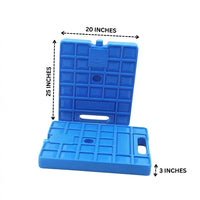 Ice Pack and Freezer Blocks for Cool Box, Reusable Ice Packs for Lunch Box and Kids, Large 1000ml Capacity Ice Blocks, Food Grade Odorless Shell