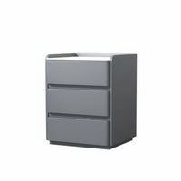 With Combination Lock Locking Bedside Cabinet Modern Design Nightstand Secure Storage Bedroom Furniture Fully Assembled for Apartment Dwellers, Homeowners, Students, Hotel Room, Office