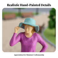 Sand Table Character Model DIY Accessories Miniature Landscape Characters Miniature Landscape Decoration Highly Detailed