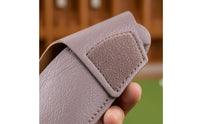 Hook-and-Loop Closure Closure PU Leather Putter Cover Fitted Golf Putter Cover Stitched Edges Club Protector Safeguarding