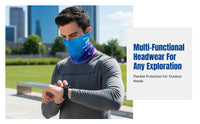 Multifunctional Ice Silk Cycling Headwear, Cooling Neck Gaiter, Quick-Dry Sports Headband, Outdoor Sun Protection Face Cover