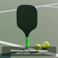 Pickleball Paddle Set Non-Slip Grip Pickleball Paddle and Sphere Set Sports Equipment Long-Lasting Lightweight Design