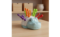 Peg Toy Hand-Eye Coordination Color Matching Pegboard Toy Concentration Training Counting Animal Matching Game for Preschoolers, Young Children
