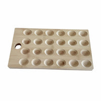 Wooden Egg Rack Material Wooden Egg Tray Kitchen Storage for Refrigerator