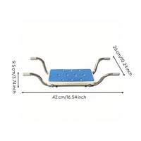 Bathtub Seat Board Adjustable Cushioned Bath Board Bath Seat with Handles Heavy Duty Non-Slip for Elderly, Home Care