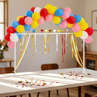 Tabletop Arch Stand Adjustable Table Arch Stand Clamp-on Frame Iron Hardware Lightweight for Event Planners, Weddings