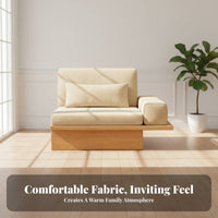 sectional Storage Sofa Japanese minimalist Inspired Living Room Furniture Minimalist stylistic design foundation Seating for Apartment Dwellers, home owners, Lounge Area