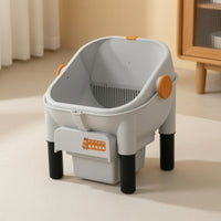 Self-Cleaning Electric Cat Litter Box Smart Automatic Litter Box Sterilizing Pet Supply Compact for Cats, Home, Apartment