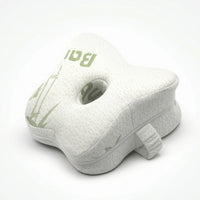 Memory Foam Knee Pillow Removable Knee Pillow with Strap Ergonomic for Bed Rest