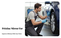Telescoping Inspection Mirror Long-Lasting Stainless Steel Telescopic Inspection Mirror Distortion-Clear Reflection