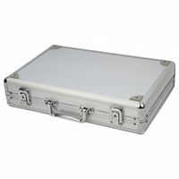 24 Compartment Watch Case With Handle Watch Display Case Lightweight Reinforced Corners for Market Stalls, Travel