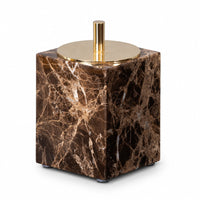 Lavatory Counter Organizer Marble Look Countertop Organizer Polished Accessory for Vanity