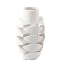 Sculptural Vase Modern Sculptural Flower Holder Layered for Hotel