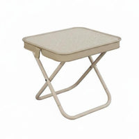 Small Folding Stool Multi-Functional Mesh Folding Seat Wicking-Wicking Outdoor Gear for Picnic, Beach
