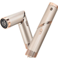 Foldable Low-Speed 5-in-1 Hair Dryer with Hot Air Comb and Concentrator Nozzle, EU Plug